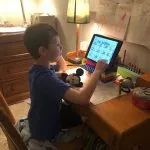 Encouraging Proper Posture During Distance Learning  & Build Your Own Tablet Stand!